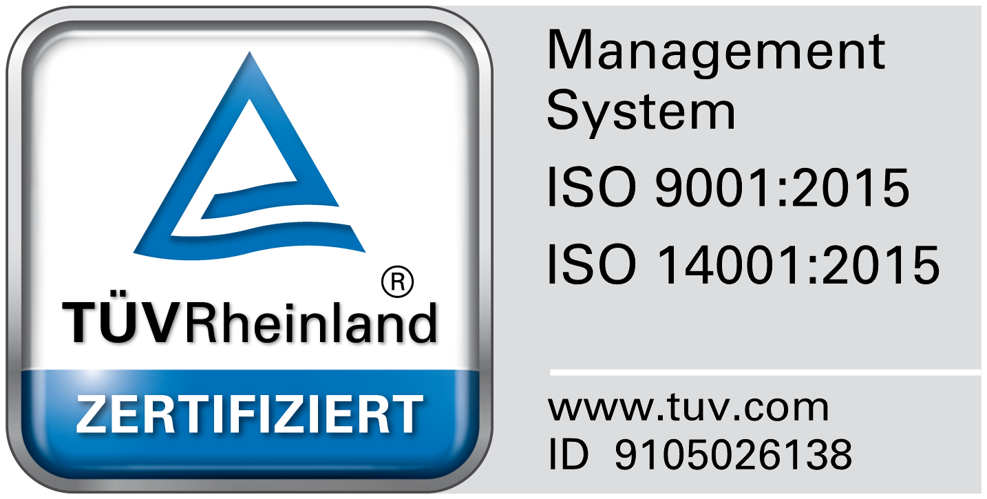 Logo TÜV DIN EN ISO 9001 Büro-Taxi